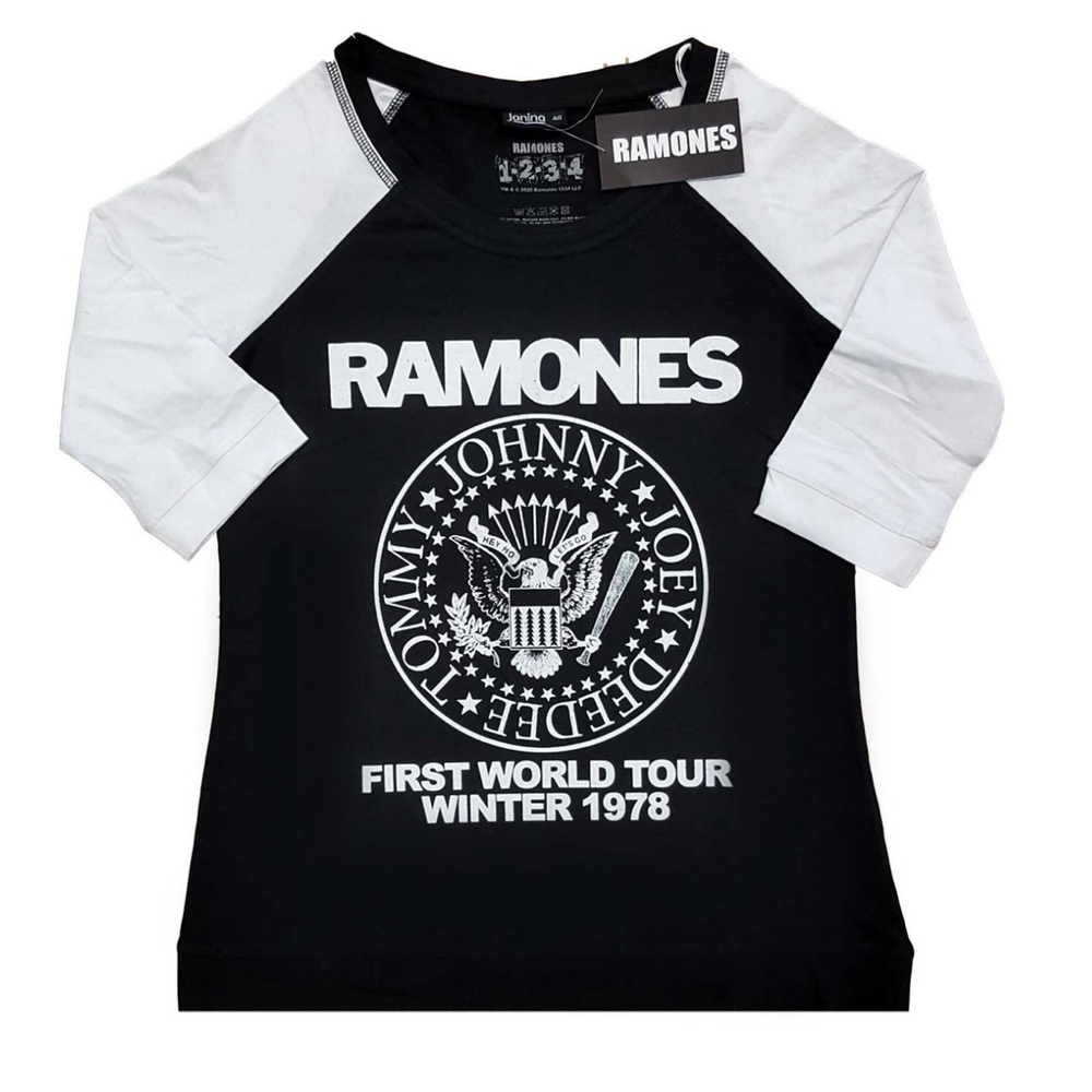 Woman’s Ramones Raglan Shirt
